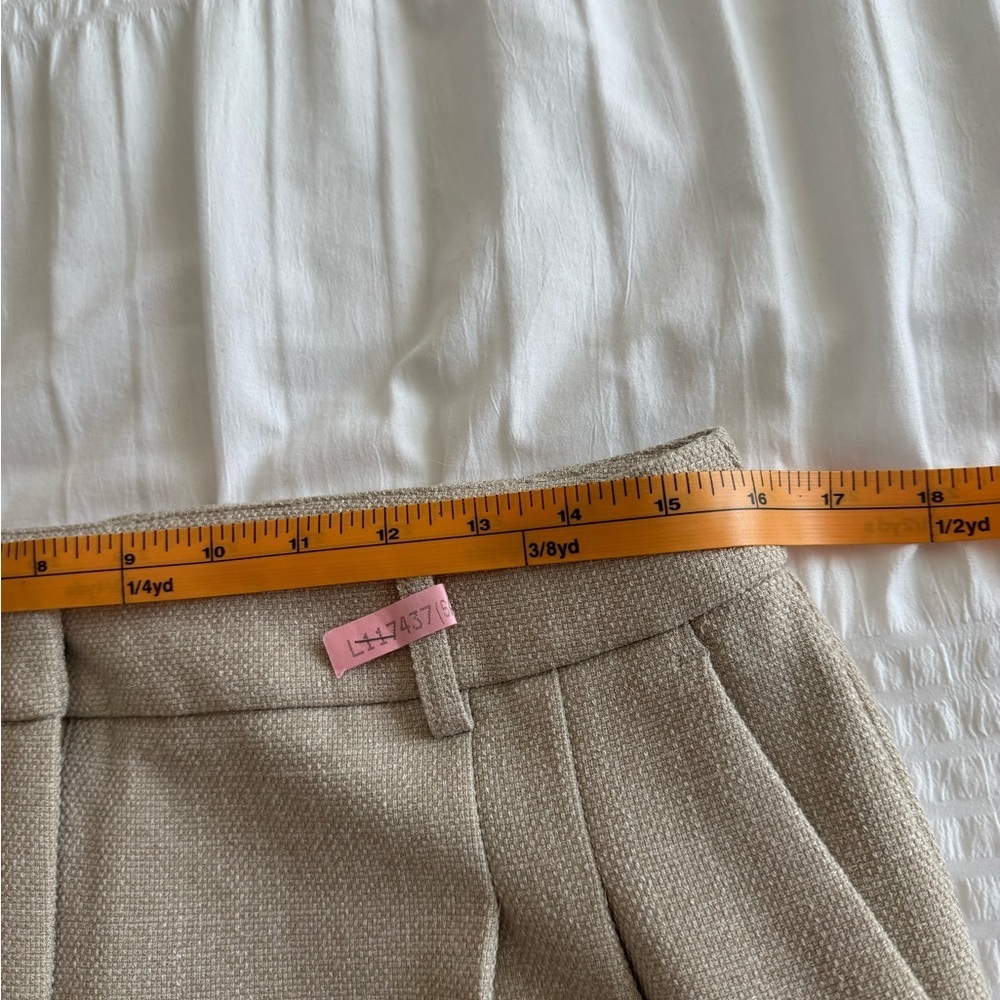 House of Harlow 1960 Taupe Wide-Leg Trousers - Picture 8 of 8